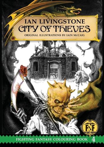 City of Thieves Colouring Book - The Official Fighting Fantasy Colouring Books 4 (Paperback)