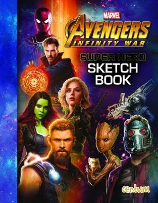 Avengers Infinity War - Superhero Sketch Book (Paperback)