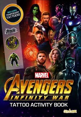 Avengers Infinity War - Tattoo Activity Book (Paperback)