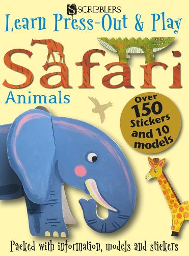 Learn, Press-Out & Play Safari Animals - Learn, Press-Out & Play (Paperback)