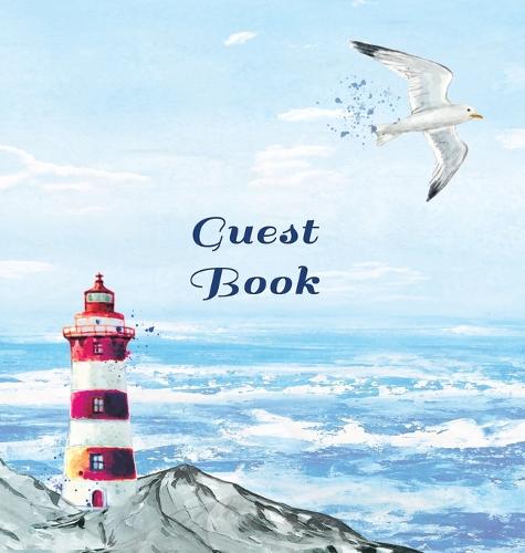 GUEST BOOK FOR VACATION HOME, Visitors Book, Beach House Guest Book, Seaside Retreat Guest Book, Visitor Comments Book.: HARDCOVER: Suitable for Beach House, Vacation Home, Boats, Airbnb, Airbnb, Guest House (Hardback)