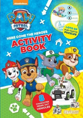 Paw Patrol Press-Out Activity Book (Paperback)