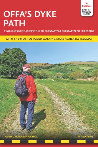 Keith Carter Offa's Dyke Path Trailblazer Walking Guide 6e