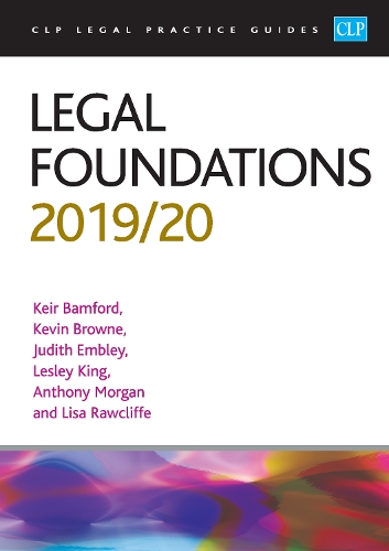 Legal Foundations 2019/2020 - CLP Legal Practice Guides (Paperback)