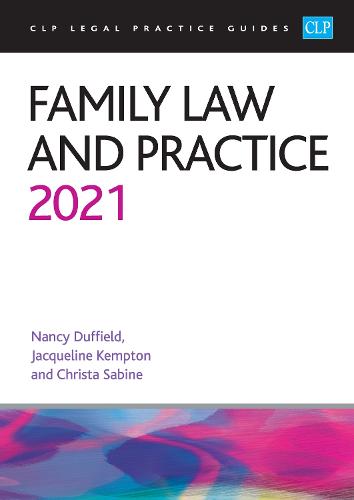Family Law and Practice 2021: Legal Practice Course Guides (LPC) (Paperback)