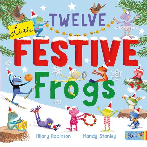 Twelve Little Festive Frogs (Paperback)