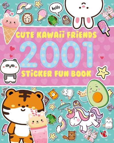 A5 Cartoon Cute Stickers Double Coil Loose Leaf Pocket Sticker Book