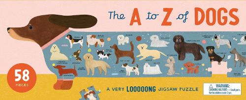 The A to Z of Dogs: A Very Looooong Jigsaw Puzzle - Magma for Laurence King