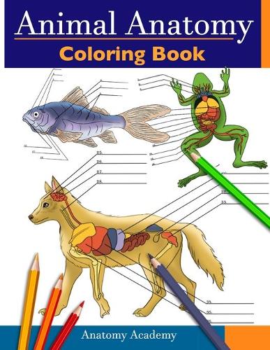 Animal Anatomy Coloring Book by Anatomy Academy | Waterstones