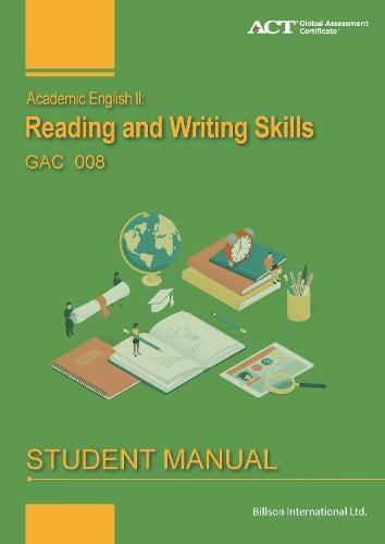 ACADEMIC ENGLISH GAC 008 by ACT Global Assessment | Waterstones