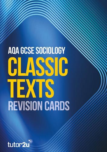 AQA GCSE (9-1) Sociology Classic Texts Revision Cards | Waterstones