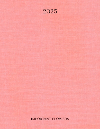 The Important Flowers Planner 2025 by Sofia Coppola | Waterstones