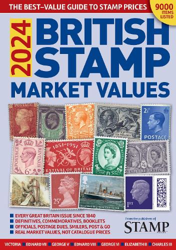 2024 British Stamp Market Values by Guy Thomas Waterstones