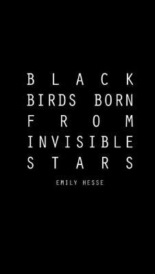 Black Birds Born from Invisible Stars (Paperback)