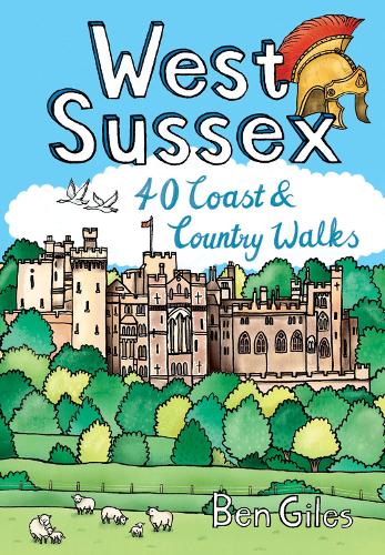 West Sussex Pocket Mountains: 40 Coast & Country Walks (Paperback)