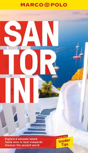 Santorini Marco Polo Pocket Travel Guide - with pull out map by