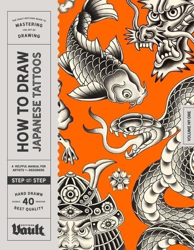 TATTOO DESIGN BOOK 廃盤全冊セット How to Draw Japanese Tattoos by Kale James | Waterstones