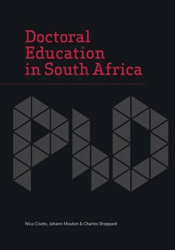 Doctoral education in South Africa (Paperback)
