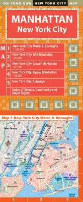 Manhattan NY City Map - OYO Laminated Street Maps S. (Paperback)