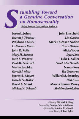 Stumbling Toward a Genuine Conversation on Homosexuality - Living Issues Discussion (Paperback)
