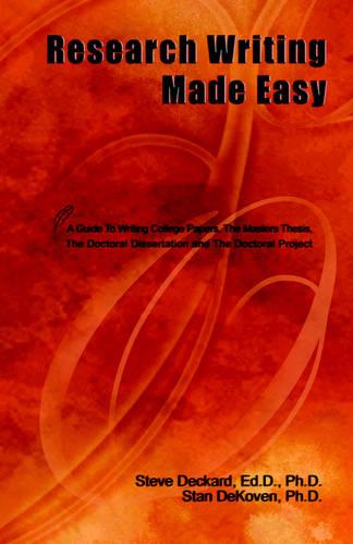Research Writing Made Easy (Paperback)