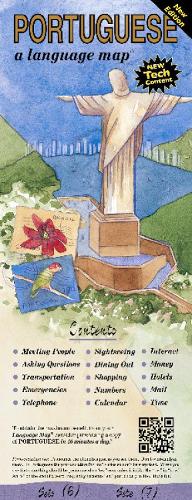PORTUGUESE a language map (R) (Paperback)