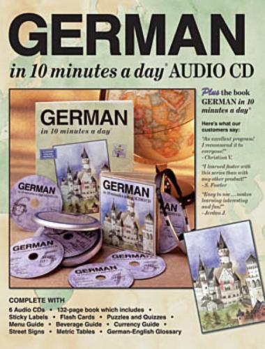 GERMAN in 10 minutes a day (R) Audio CD