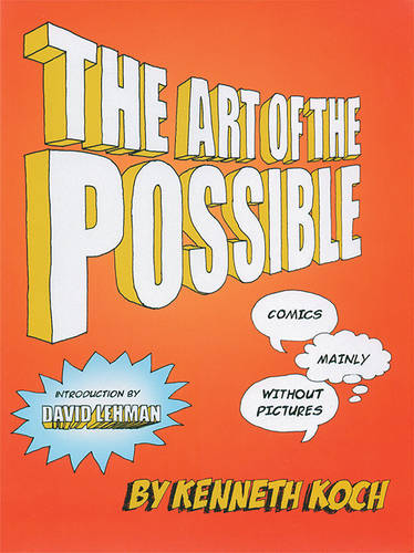 The Art of the Possible: Comics, Mainly Without Pictures (Hardback)