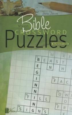Vision Bible Crossword Puzzles: Number One (Paperback)