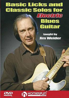 Basic Licks and Classic Solos for Electric Blues Guitar (DVD)