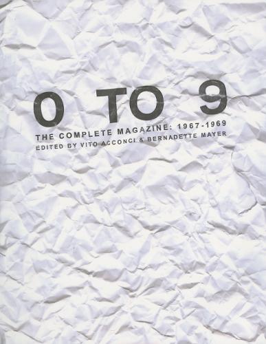 0 to 9: The Complete Magazine, 1967-1969 (Paperback)