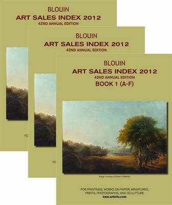 Blouin Art Sales Index 2012 (Paperback)