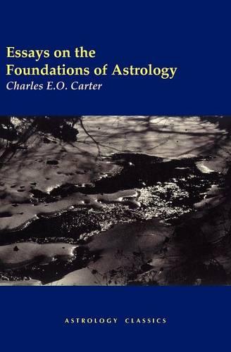 Essays on the Foundations of Astrology (Paperback)