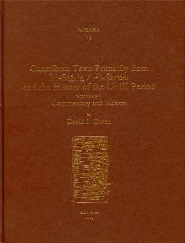 Cuneiform Texts Primarily from Iri-Saagrig/Aal-Esarraakai and the History of the Ur III Period - Nisaba (Hardback)