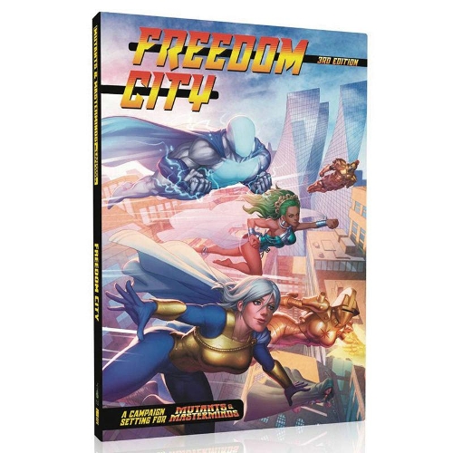 Mutants and Masterminds RPG Freedom City Campaign City (Hardback)