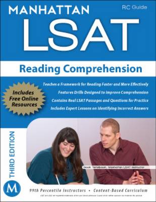 Manhattan LSAT Reading Comprehension Strategy Guide - Manhattan LSAT Strategy Guides (Paperback)