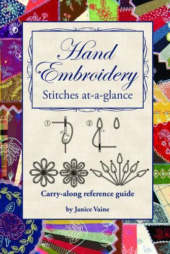 Hand Embroidery: Stitches at-a-Glance (Paperback)