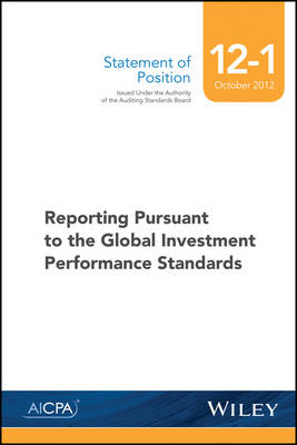 SOP 12-1 Reporting Pursuant to the Global Investment Performance Standards (Paperback)