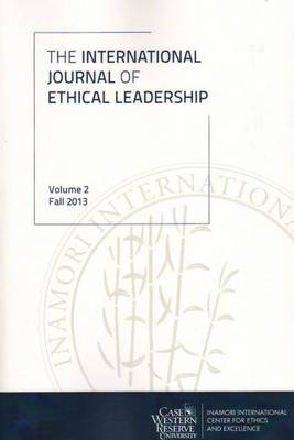 International Journal of Ethical Leadership: Volume 2 (Paperback)