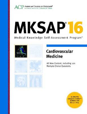 MKSAP 16 Cardiovascular Medicine (Paperback)