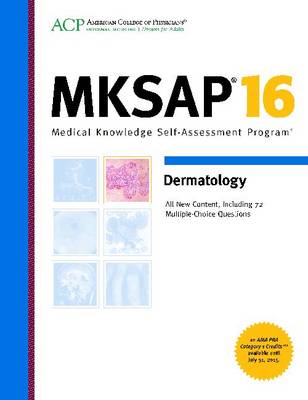 MKSAP 16 Dermatology (Paperback)