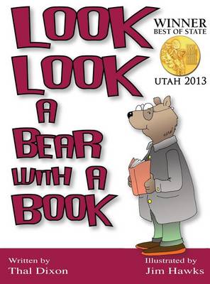 Look Look a Bear with a Book (Hardback)
