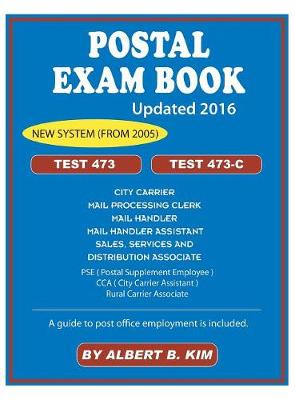 Postal Exam Book: For Test 473 and 473-C (Hardback)