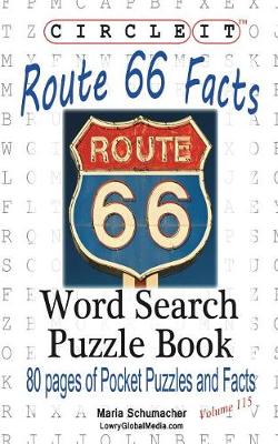 Circle It, U.S. Route 66 Facts, Word Search, Puzzle Book (Paperback)