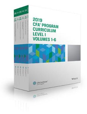 CFA Program Curriculum 2019 Level I Volumes 1-6 Box Set - CFA Curriculum 2019 (Paperback)