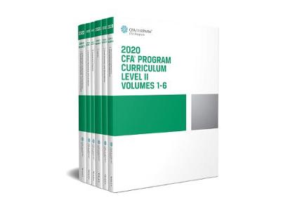 CFA Program Curriculum 2020 Level II, Volumes 1-6 Box Set by CFA ...