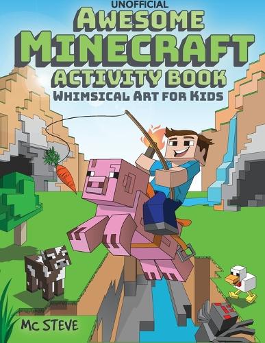 Awesome Minecraft Activity Book: Whimsical Art for Kids (Paperback)