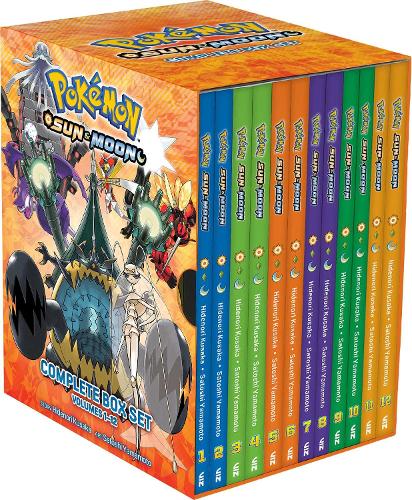 Pokémon: Sun & Moon Complete Manga Box Set by Hidenori Kusaka