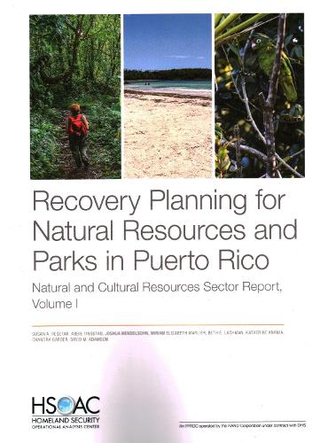 Recovery Planning for Natural Resources and Parks in Puerto Rico: Natural and Cultural Resources Sector Report, Volume 1 (Paperback)