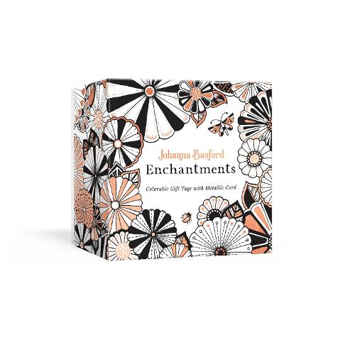 Johanna Basford Enchantments: Colorable Gift Tags with Metallic Cord